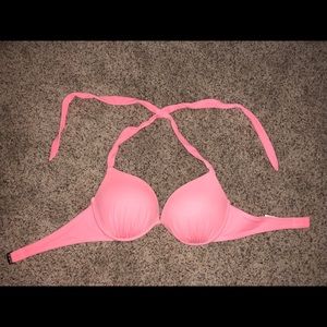 Victoria’s Secret Coral Push-Up Bikini Top